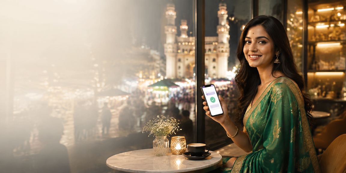 User making live casino deposit via mobile payment in India